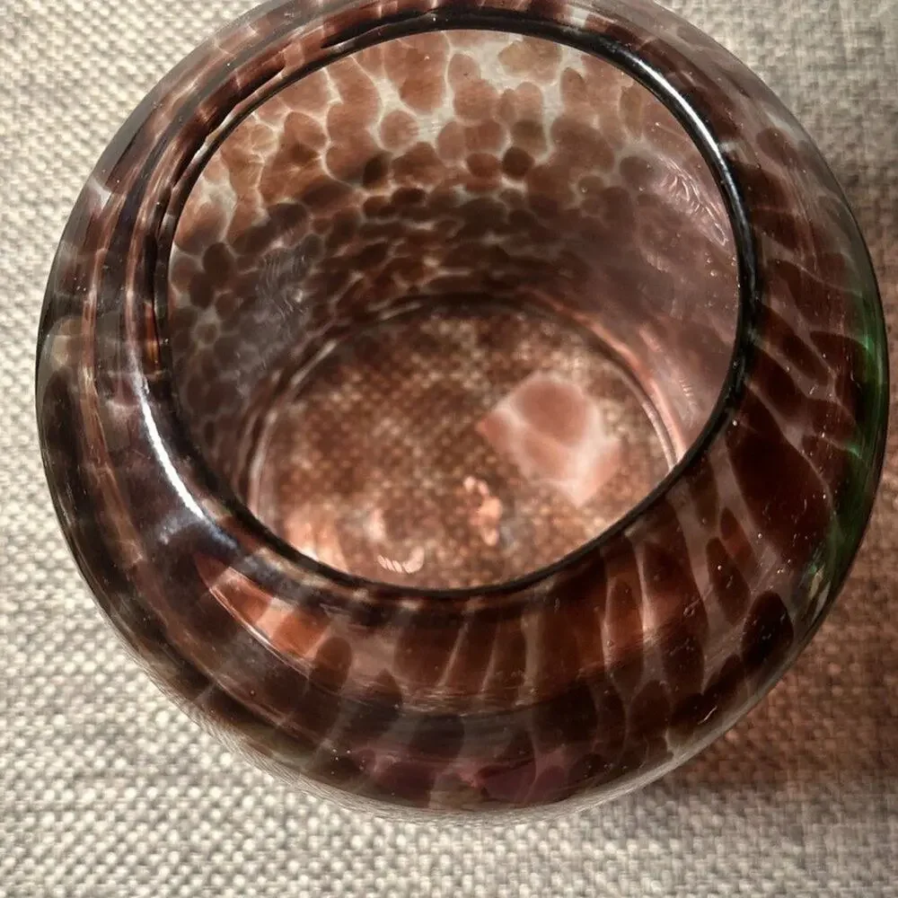 Purple Cheetah Vase